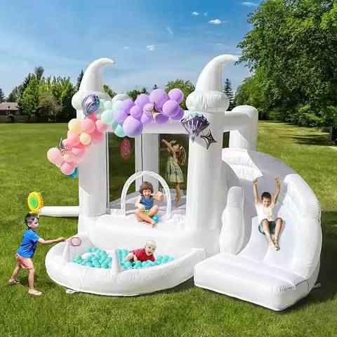 Maison gonflable rebond — piscine balles toboggan Oxford
